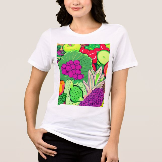 Camiseta Triblenda La comida como medicina (Anverso)