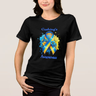 Camiseta Triblenda La conciencia de Cushing sobre la cinta amarilla y