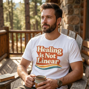 Camiseta Triblenda La curación no es lineal - Conciencia de la Salud 