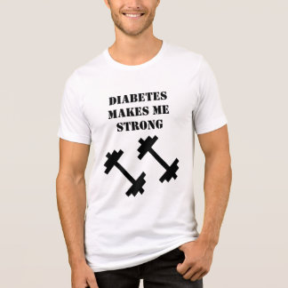 Camiseta Triblenda La diabetes me hace fuerte 
