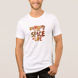 Camiseta Triblenda La diversidad es la sal de la vida - Espacio segur