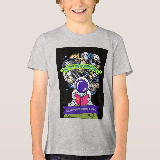 Camiseta Triblenda La diversión no tiene admosphera (Anverso)