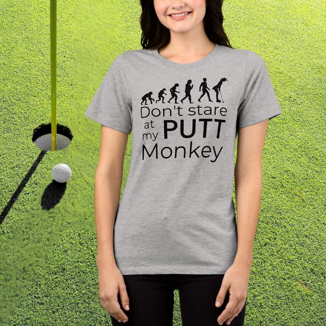 Camiseta Triblenda La divertida evolución del golf no se queden en mi (Subido por el creador)