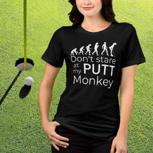 Camiseta Triblenda La divertida evolución del golf no se queden en mi