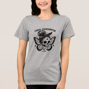Camiseta Triblenda La divertida mamá Shirt Chaos Coordinadora Mamá Re