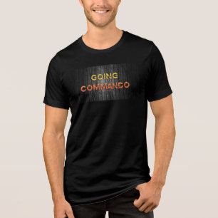 Camiseta Triblenda La energía de SlipperyJoe's yendo en comando a bar