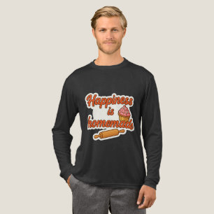 Camiseta Triblenda La felicidad es Pegatina casero
