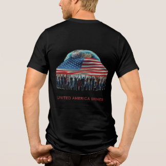 Camiseta Triblenda La fuerza de los Estados Unidos brilla