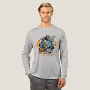Camiseta Triblenda La fuerza primigenia del baloncesto Hombre Manga