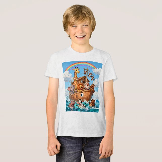 Camiseta Triblenda La gran aventura del arca de Noé - 2do (Anverso Completo)