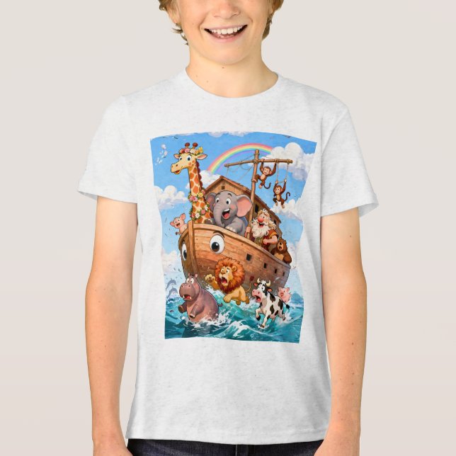 Camiseta Triblenda La Gran Aventura del Arca de Noé - 4º  (Anverso)
