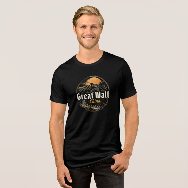 Camiseta Triblenda La Gran Muralla China (Anverso Completo)