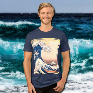 Camiseta Triblenda La Gran Ola - Arte japonés
