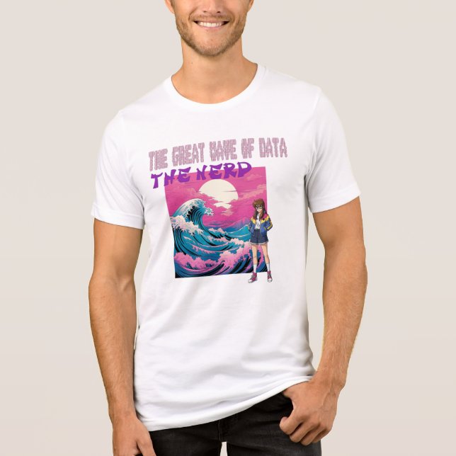 Camiseta Triblenda La Gran Ola De Datos (Anverso)