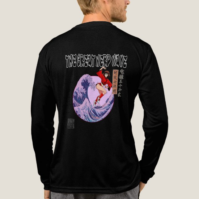 Camiseta Triblenda La Gran Ola Friki (Reverso )