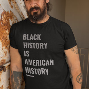 Camiseta Triblenda La Historia Negra Es Historia Estadounidense - Dec