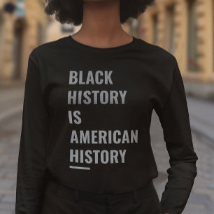 Camiseta Triblenda La Historia Negra Es Historia Estadounidense - Lar