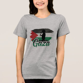 Camiseta Triblenda La inocencia de Gaza: una explosión silenciosa