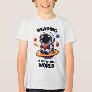 Camiseta Triblenda La lectura es fuera de este mundo