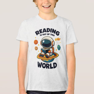 Camiseta Triblenda La lectura está fuera de este mundo