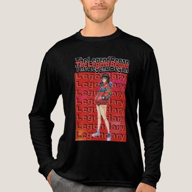 Camiseta Triblenda La leyenda comenzó  (Anverso)
