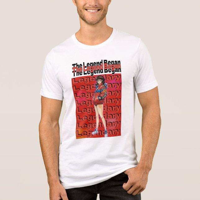 Camiseta Triblenda La leyenda comenzó  (Anverso)