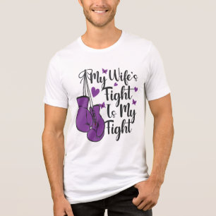 Camiseta Triblenda La lucha de mi esposa es mi lucha Epilepsia