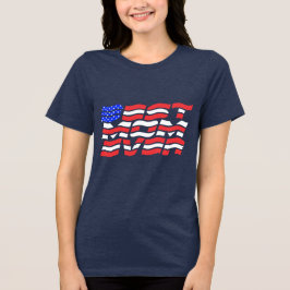 Camiseta Triblenda La mejor mamá de la bandera de EEUU
