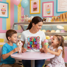 Camiseta Triblenda La Mejor Mamá Del Mundo 