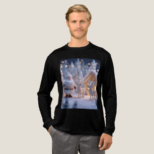 Camiseta Triblenda La Navidad Blanca de Santa