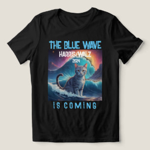 Camiseta Triblenda La ola azul viene el 2024