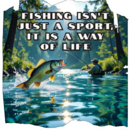Camiseta Triblenda La pesca moderna es una forma de vida
