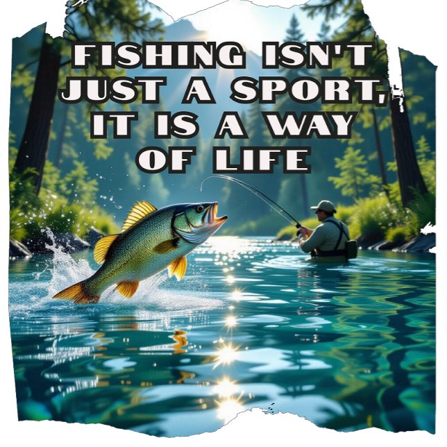 Camiseta Triblenda La pesca moderna es una forma de vida (Subido por el creador)