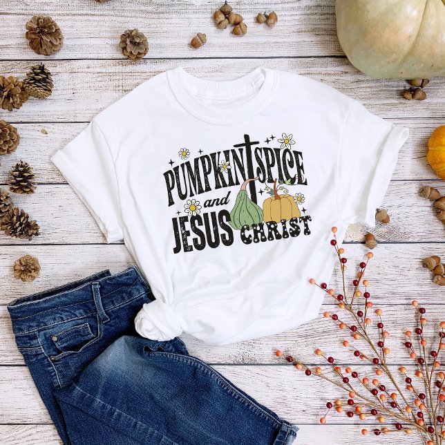 Camiseta Triblenda La piel de calabaza de Acción de Gracias Spice Jes (Subido por el creador)