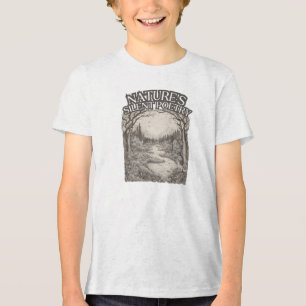 Camiseta Triblenda La poesía silenciosa de la naturaleza