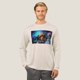 Camiseta Triblenda La protuberancia cósmica de ropa interior de hombr