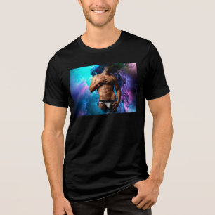 Camiseta Triblenda La protuberancia cósmica de ropa interior de hombr