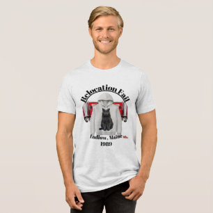 Camiseta Triblenda La reubicación falla en el Bella+Canvas de los hom