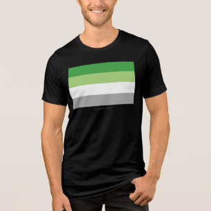 Camiseta Triblenda La romántica bandera del orgullo de SlipperyJoe ob