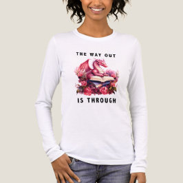 Camiseta Triblenda La Salida Es A Través - Texto Negro