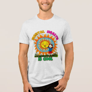 CAMISETA TRIBLENDA LA SALUD MENTAL ES GUAY