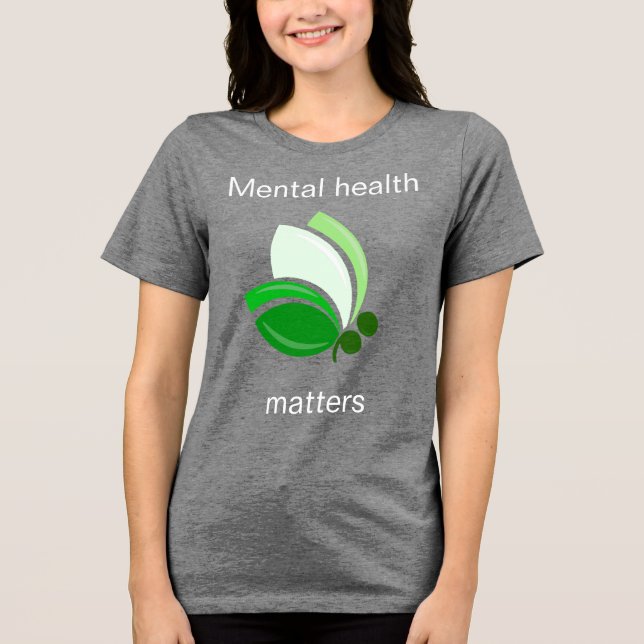 Camiseta Triblenda La salud mental importa (Anverso)