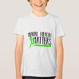 Camiseta Triblenda La Salud Mental S Gift Mental Health Awareness Shi
