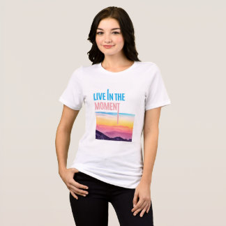 Camiseta Triblenda La serenidad del atardecer - Vivir en el momento