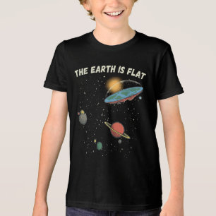 Camiseta Triblenda La Tierra Es Una Teoría Llanamente Humorística