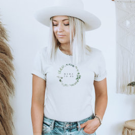 Camiseta Triblenda La vegetación acuática Baby Shower Mama To Be