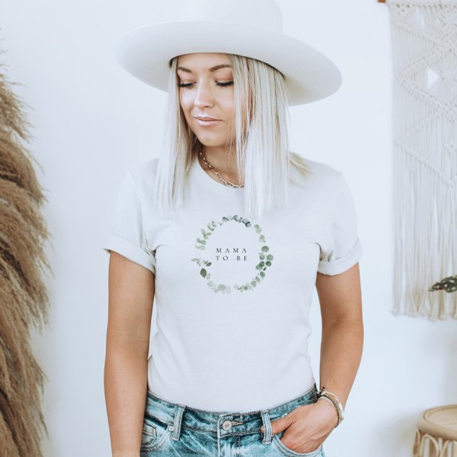 Camiseta Triblenda La vegetación acuática Baby Shower Mama To Be (Subido por el creador)