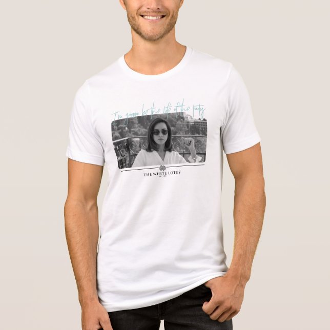 Camiseta Triblenda La vida del Fiesta - El Lotus blanco (Anverso)