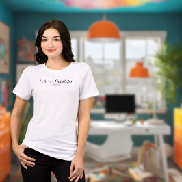 Camiseta Triblenda La vida es hermosa | Marca de blog comercial