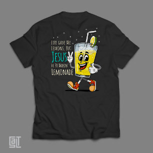 Camiseta Triblenda La vida me dio limones pero Jesús está haciendo li